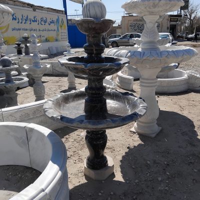 آبنما 3طبقه سنگی با توپ گردان کد 705