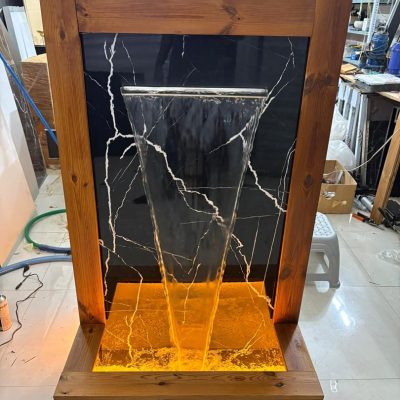 آبنما پرتابل پرده ای